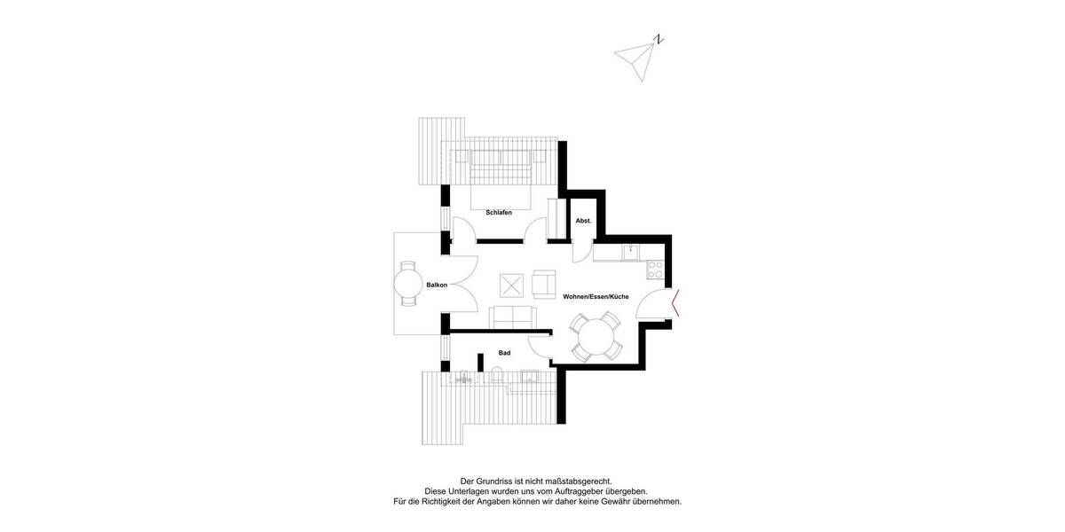 Etagenwohnung Ostseeheilbad Zingst Zingst - 2 Zimmer, 39 m&sup2;, 235.000&euro; | Angebot:26379086