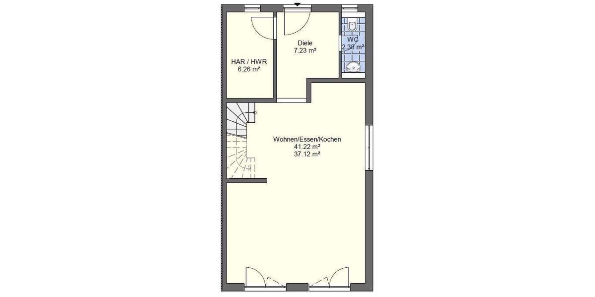 Doppelhaushälfte Veitsbronn Siegelsdorf - 4 Zimmer, 107 m&sup2;, 398.850&euro; | Angebot:25814141