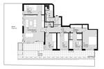 Terrassenwohnung München Bogenhausen - 4 Zimmer, 138 m&sup2;, 2.750.000&euro; | Angebot:26703149