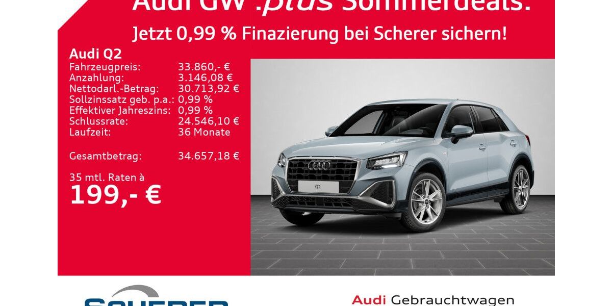Audi Q2 9.108 km 33.860 &euro; Mayen 56727