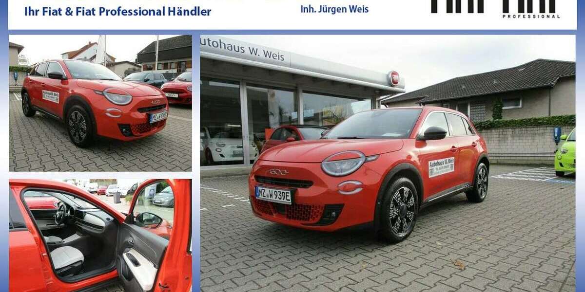 Fiat 600 25.000 km 20.990 &euro; Gau-Algesheim 55435