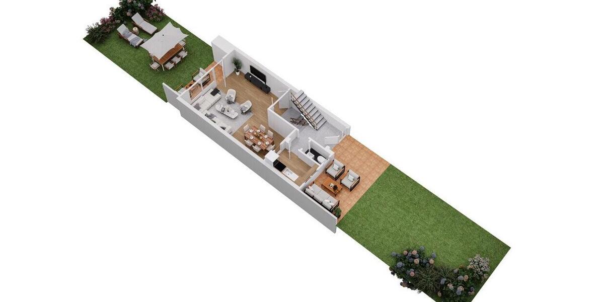 Reihenhaus Schönwald im Schwarzwald - 3 Zimmer, 82 m&sup2;, 880&euro; | Angebot:26418197