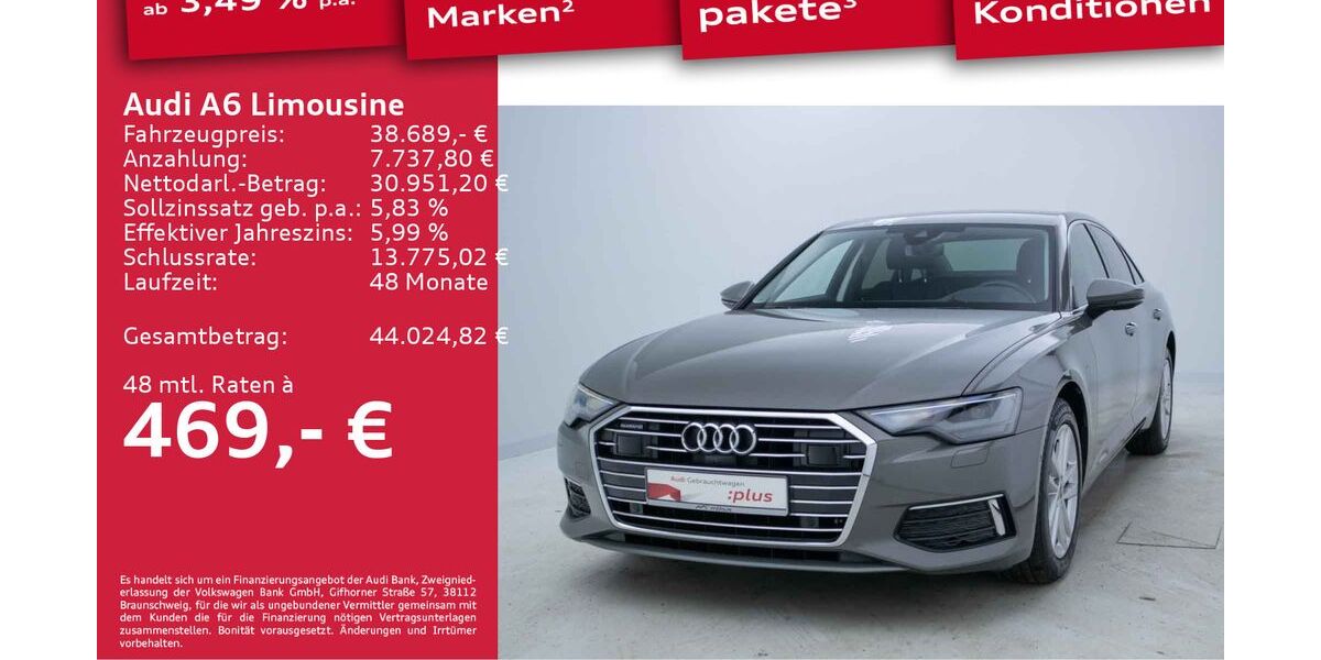 Audi A6 36.462 km 38.389 &euro; Berlin 13088