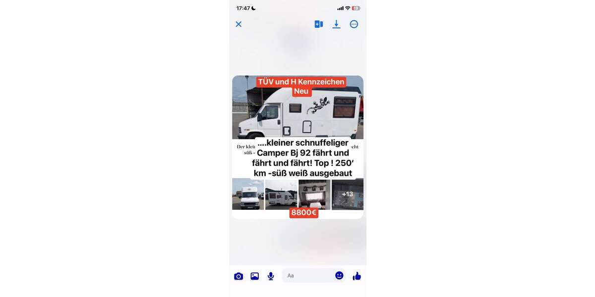 Fiat Ducato 240.000 km 8.800 &euro; Schwäbisch Hall, Stadt 74523