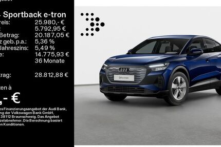 Audi Q4 e-tron 37.811 km 24.780 &euro; Haßfurt 97437