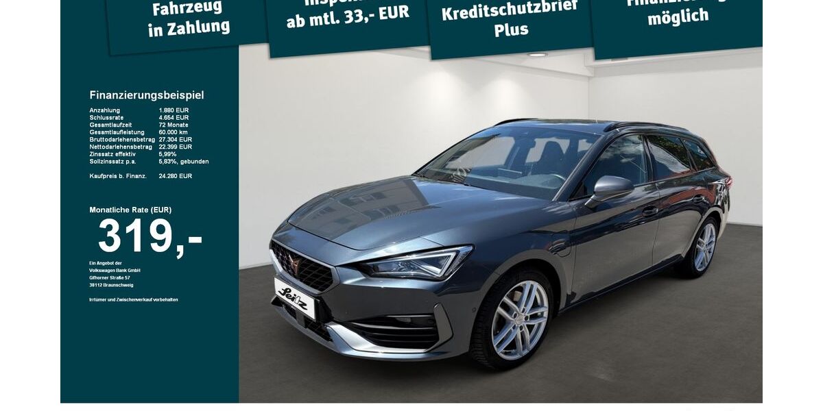 Cupra Leon 25.395 km 24.280 &euro; Kaufbeuren 87600