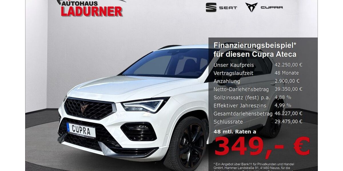 Cupra Ateca 17.500 km 42.250 € Villingen-Schwenningen 78052