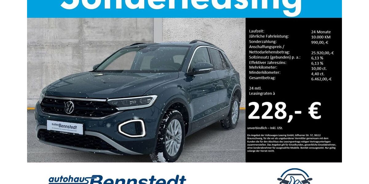 VW T-Roc 16.671 km 25.240 &euro; Salzatal OT Bennstedt 06198