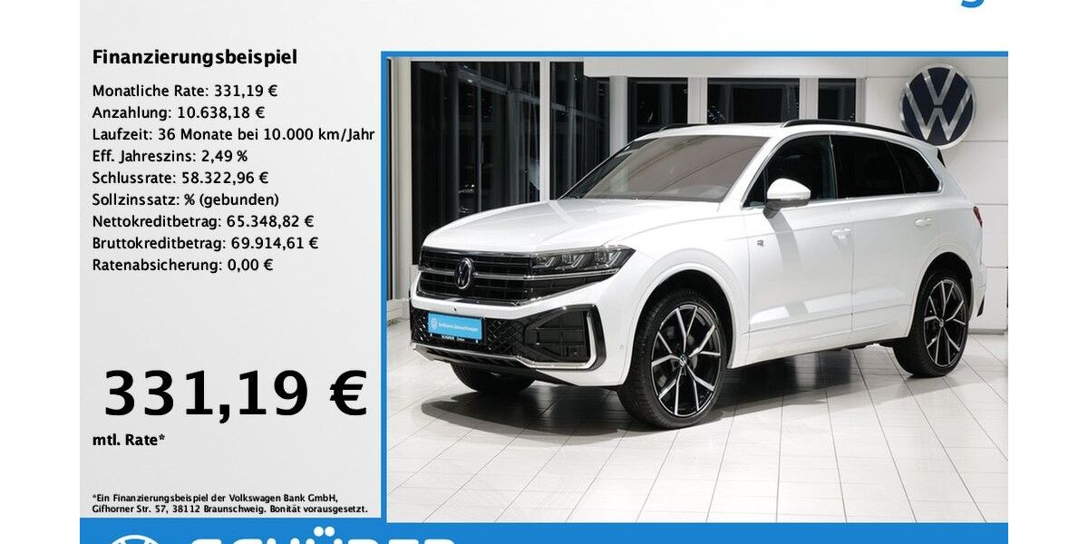 VW Touareg 12.674 km 73.987 &euro; Dießen am Ammersee 86911