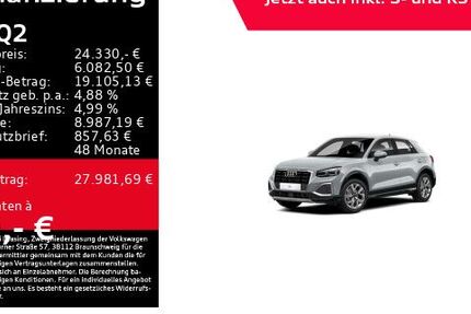 Audi Q2 52.817 km 23.460 &euro; Freiburg 79115