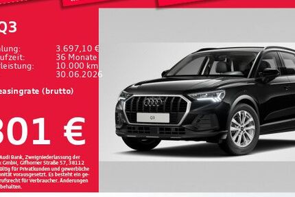 Audi Q3 17.635 km 36.971 &euro; Eching 85386