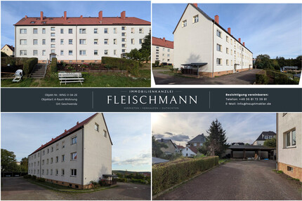 Geschwenda: 4-Zimmer-Wohnung mit Gartennutzung – Renovierungsobjekt mit klarem Grundriss - Wohnung Geschwenda Geschwenda | Angebot:27312576