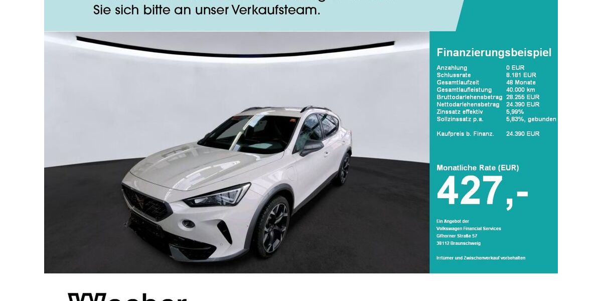 Cupra Formentor 61.056 km 23.790 &euro; Calw 75365