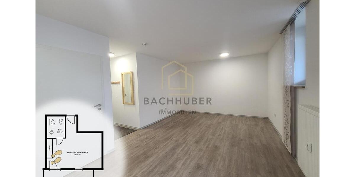 Etagenwohnung Nabburg - 1 Zimmer, 30 m&sup2;, 435&euro; | Angebot:23908253