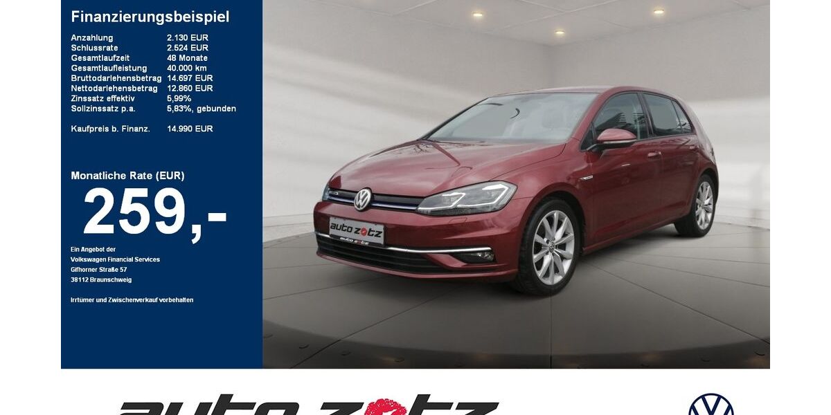 VW Golf 124.000 km 14.990 &euro; Landau 76829