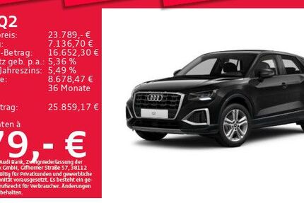 Audi Q2 69.641 km 23.789 &euro; München 80935