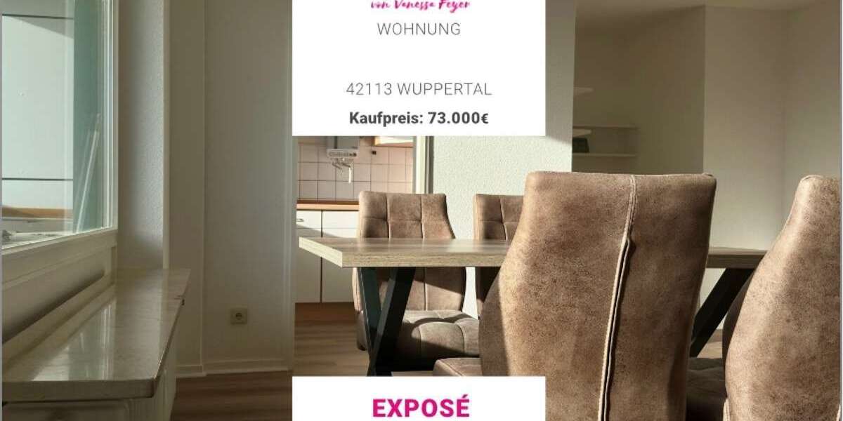 Etagenwohnung Wuppertal Eckbusch - 1 Zimmer, 52 m&sup2;, 73.000&euro; | Angebot:24696368