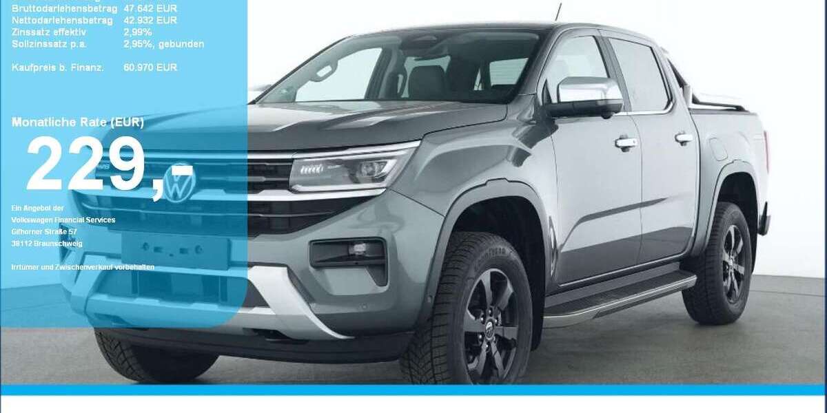 VW Amarok 19.400 km 60.970 &euro; Regensburg 93053