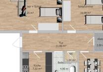 Voll möblierte Wohnung in Unna