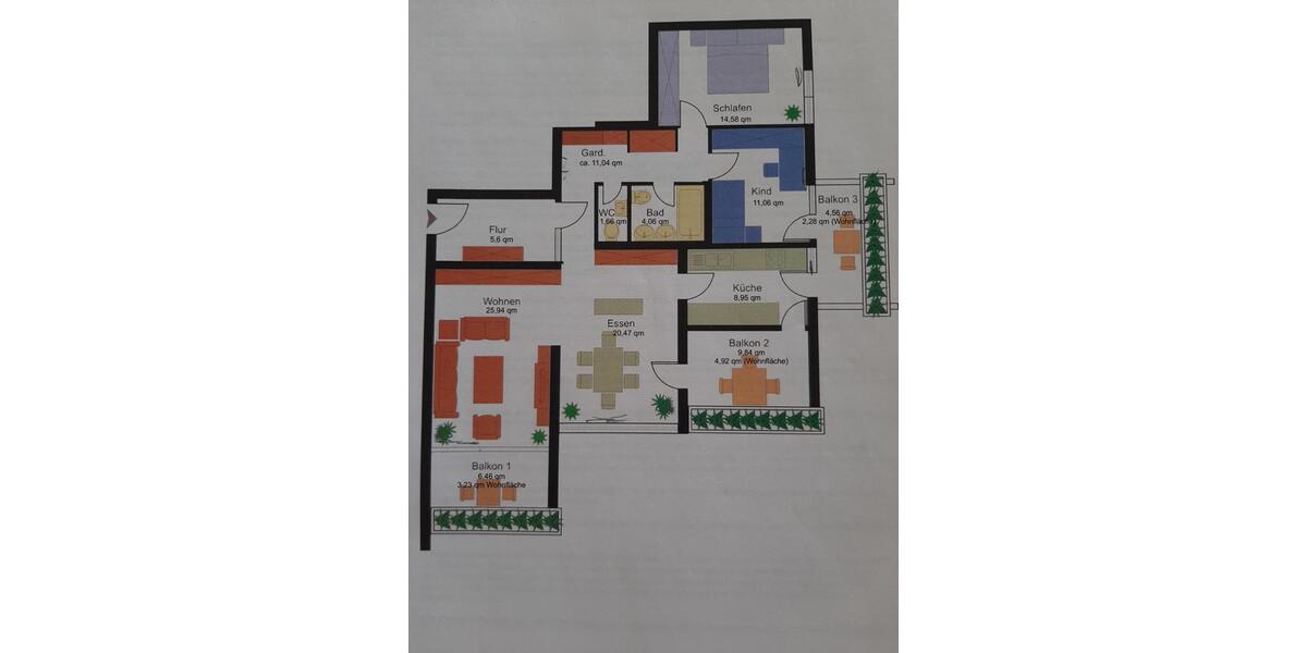 Etagenwohnung Weil der Stadt - 3.5 Zimmer, 114 m&sup2;, 405.000&euro; | Angebot:25080472