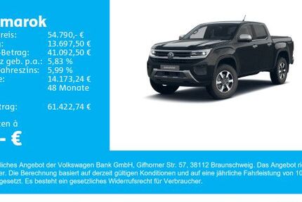 VW Amarok 7.200 km 54.790 &euro; Gersthofen 86368