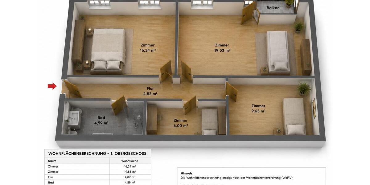 Doppelhaushälfte Marktoberdorf - 5 Zimmer, 126 m&sup2;, 399.000&euro; | Angebot:27122514