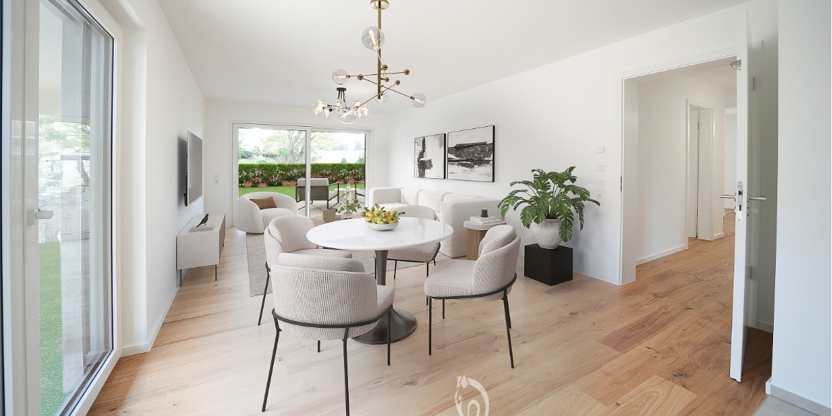 Bezugsfertig. Hochwertige 4 -Zimmer Terrassenwohnung mit Garten - Etagenwohnung Höchberg | Angebot:26675574