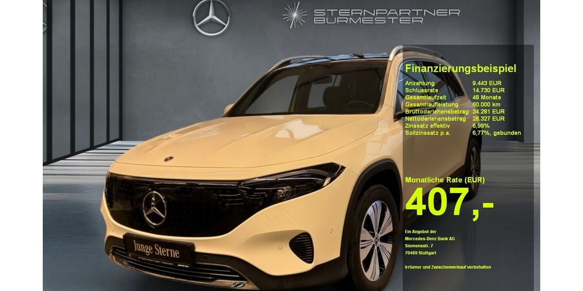 Mercedes-Benz EQB 13.249 km 37.390 &euro; Wedel 22880
