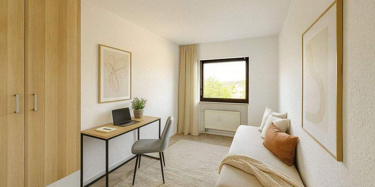 Helle 3,5-Zimmer-Komfortwohnung mit Balkon, Weitblick und Pkw-Stellplatz 3 zimmer