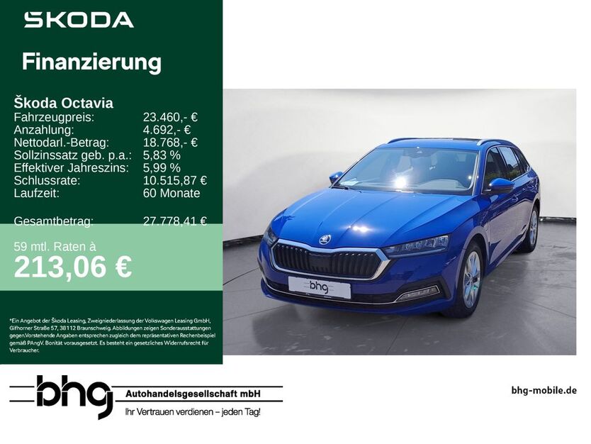 Skoda Octavia 45.682 km 23.460 € Reutlingen 72770