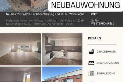 4-Zimmer Neubauwohnung (keine Heizkosten) 4 zimmer