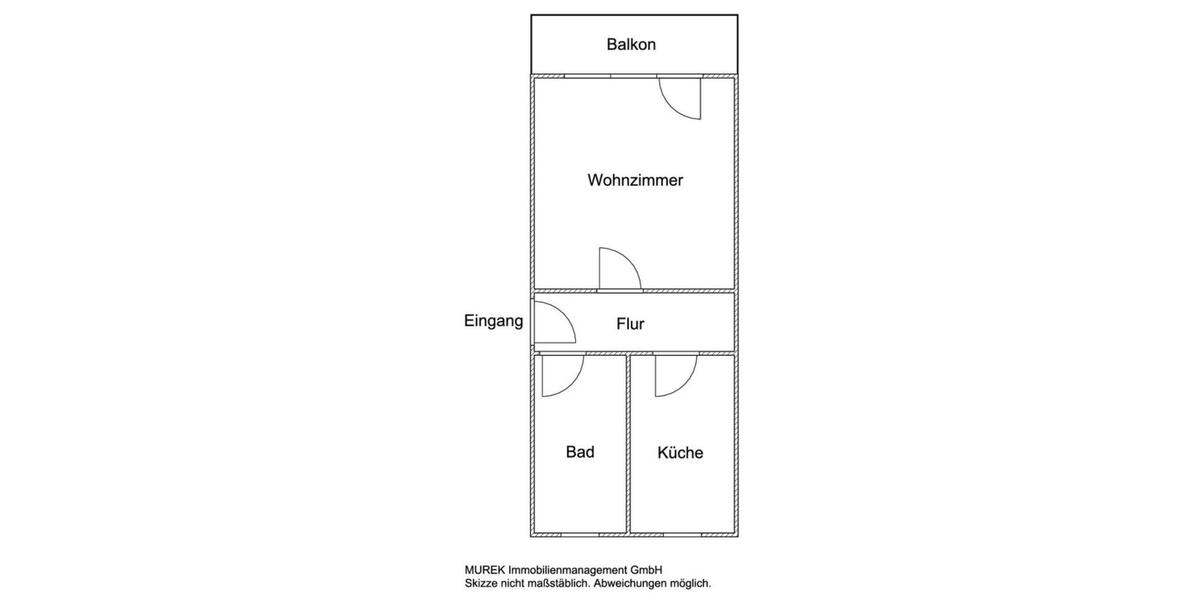 Erdgeschoßwohnung Perleberg - 1 Zimmer, 31 m&sup2;, 200&euro; | Angebot:24893044