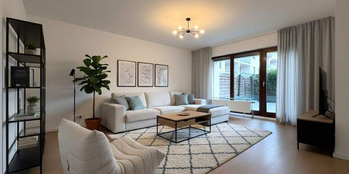 Terrassenwohnung Krefeld Cracau - 3 Zimmer, 101 m&sup2;, 219.000&euro; | Angebot:25654231