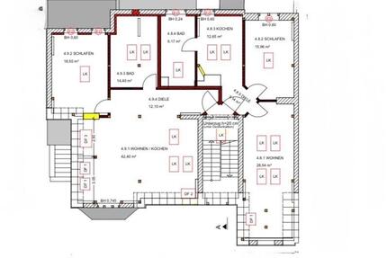 Wohnung Cottbus Spremberger Vorstadt - 2 Zimmer, 70 m&sup2;, 875&euro; | Angebot:26441430