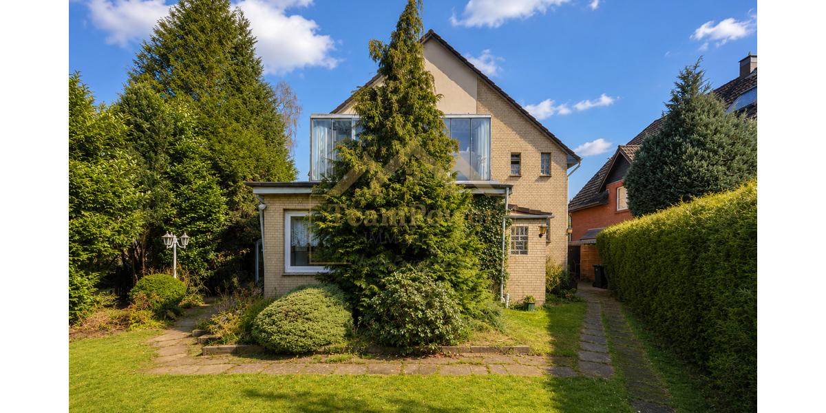 Rarität in Bestlage: Historischer Charme mit 2 Wohneinheiten, Wintergarten und sonnigem Grundstück - Zweifamilienhaus Hamburg Wandsbek | Angebot:25365900
