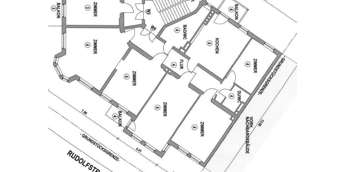 Große Wohnung .... gute Lage .... vermietete 5-Zimmer-Wohnung in der Brühlervorstadt !! 5 zimmer