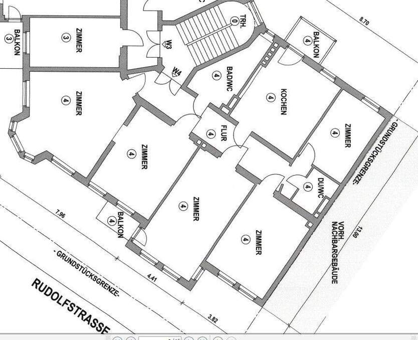 Große Wohnung .... gute Lage .... vermietete 5-Zimmer-Wohnung in der Brühlervorstadt !! 5 zimmer