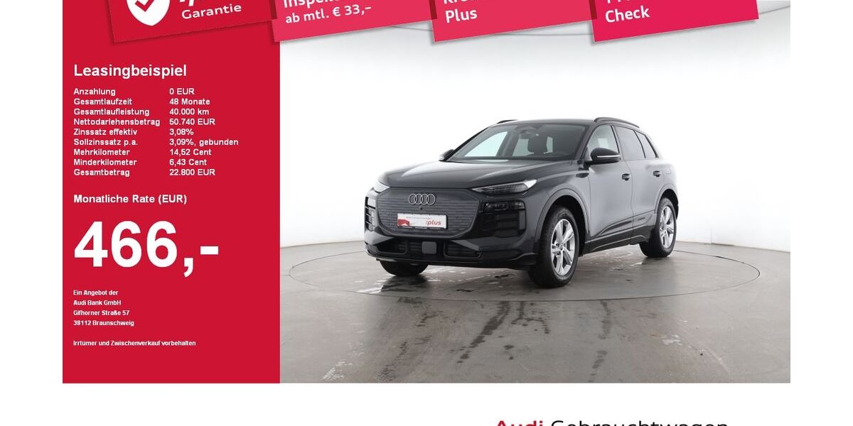Audi Q6 e-tron 9.031 km 49.410 &euro; Plattling 94447