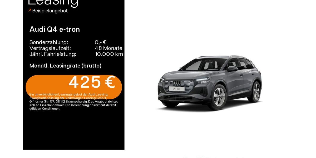 Audi Q4 e-tron 41.670 km 30.480 &euro; Schweinfurt 97424