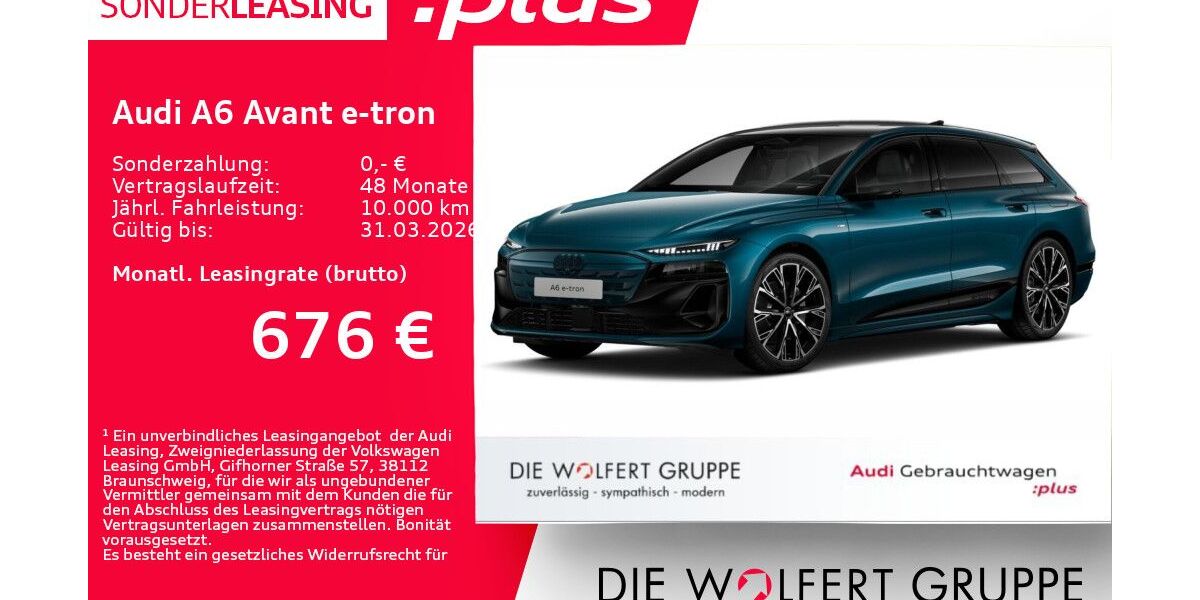 Audi A6 e-tron 12.617 km 79.999 &euro; Großwallstadt 63868