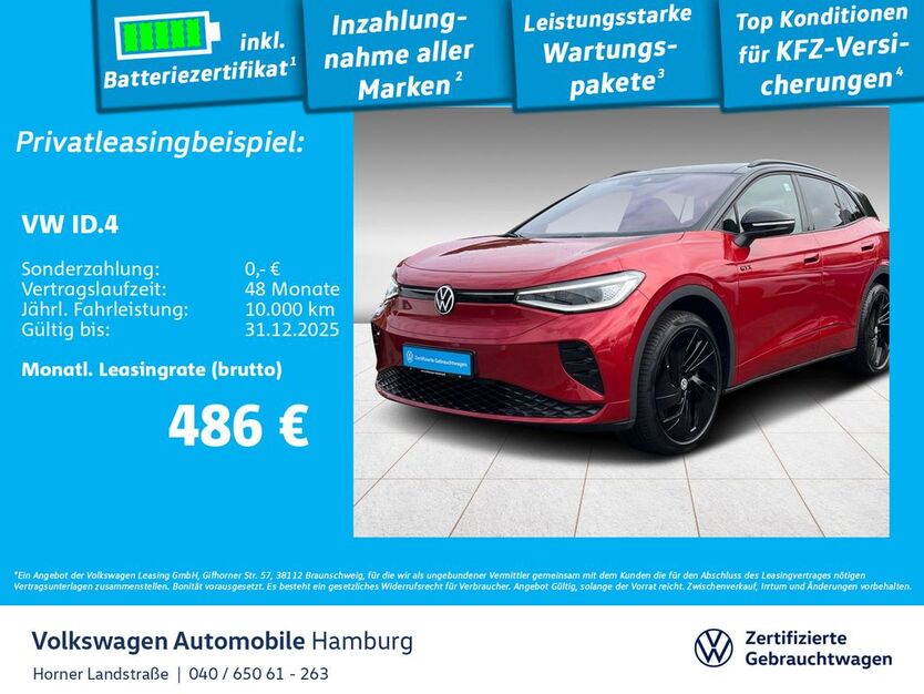 VW ID.4 18.337 km 46.850 € Hamburg 22111