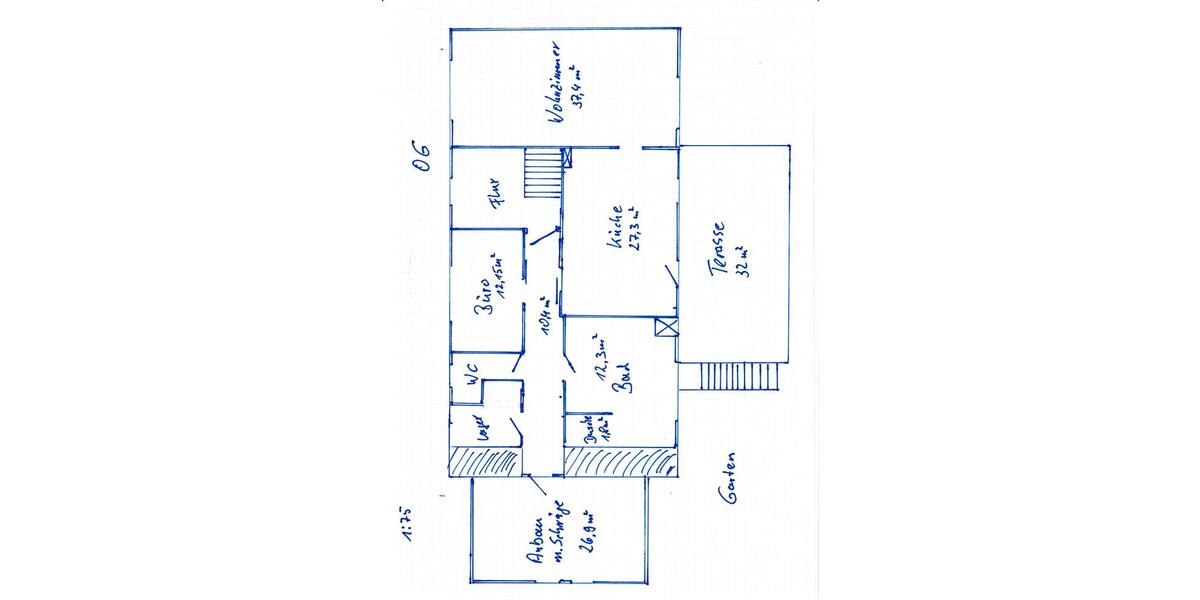 Einfamilienhaus Steinau an der Straße - 8 Zimmer, 316 m&sup2;, 155.000&euro; | Angebot:27098022