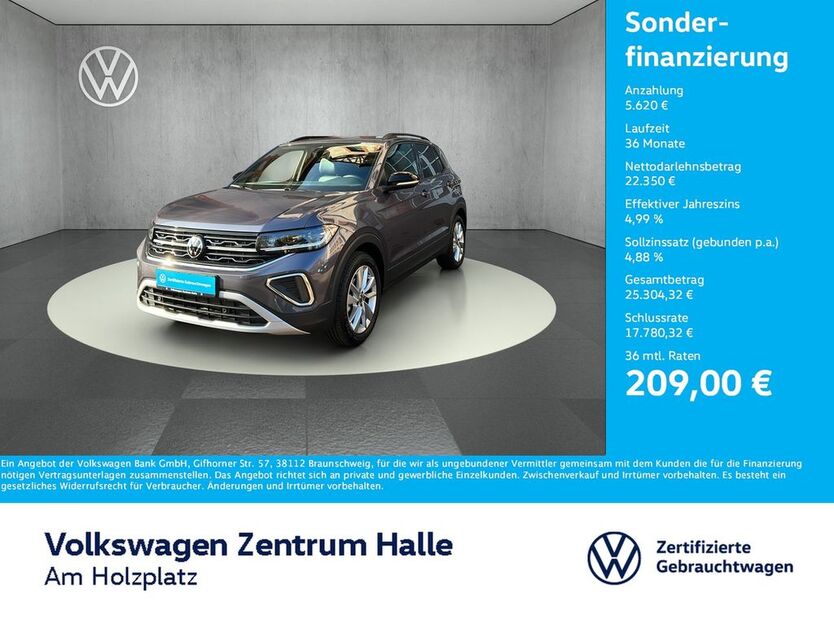 VW T-Cross 16.387 km 27.970 € Halle/Saale 06110