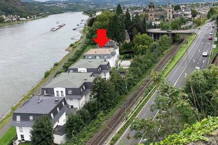 Möblierte Wohnung direkt am Rhein 2 zimmer