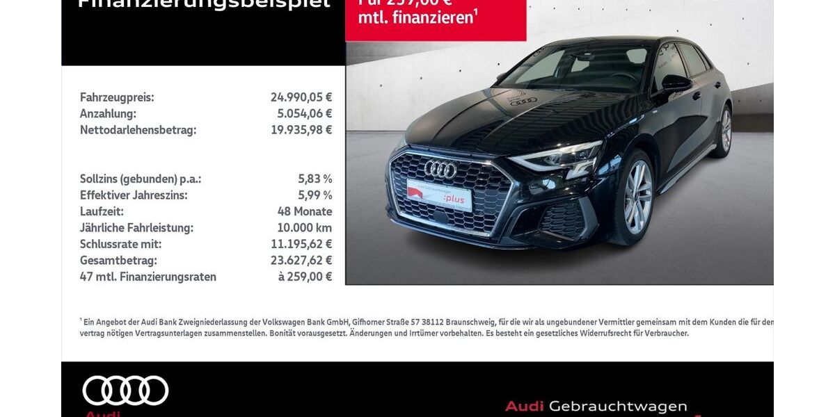 Audi A3 79.983 km 24.990 &euro; Rostock 18059