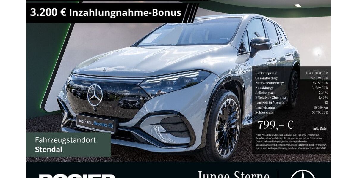 Mercedes-Benz EQS SUV 19.995 km 102.957 &euro; Menden 58706