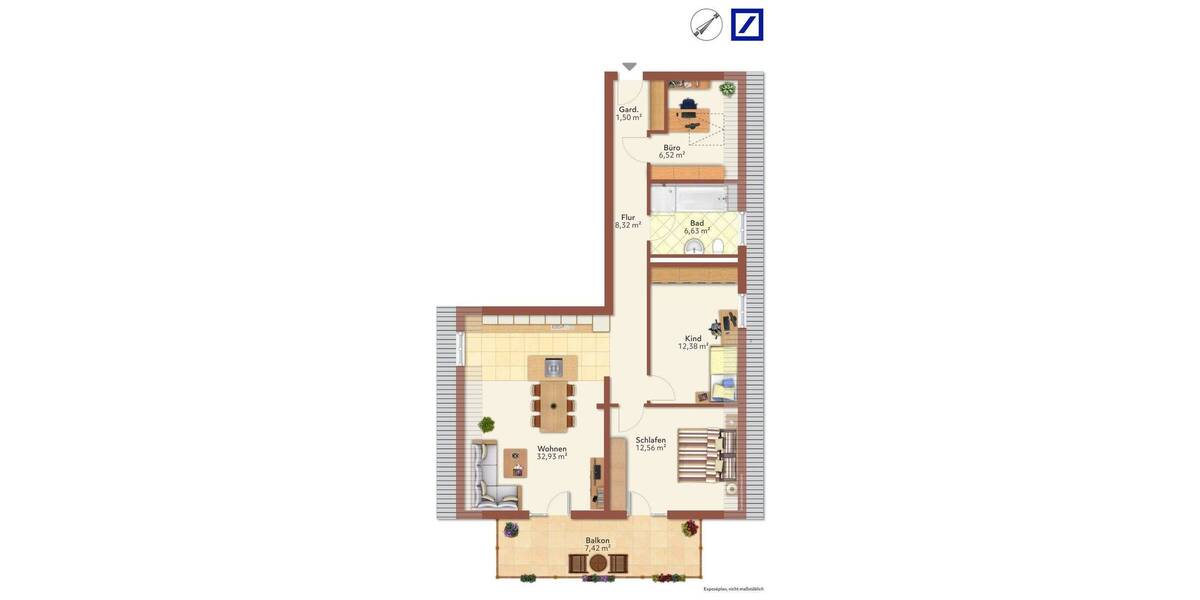 Etagenwohnung Gaimersheim - 4 Zimmer, 88 m&sup2;, 560.000&euro; | Angebot:26887640
