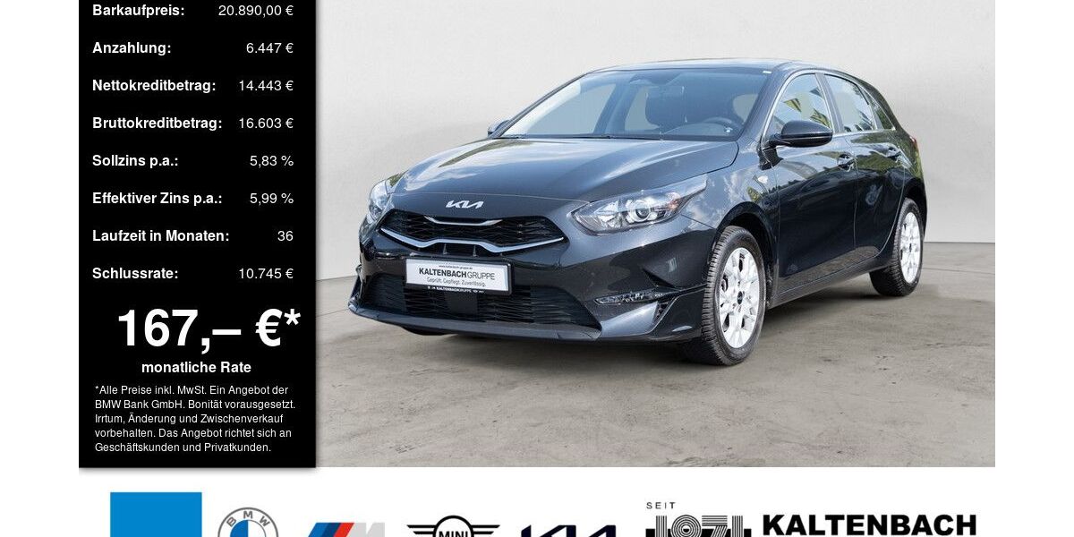 Kia ceed / Ceed 20.417 km 20.890 &euro; Wiehl 51674