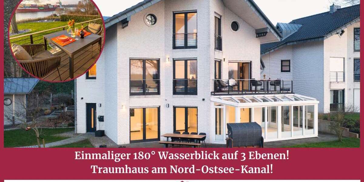 Einfamilienhaus Schacht-Audorf Audorf - 8 Zimmer, 291 m&sup2;, 1.379.000&euro; | Angebot:26357894