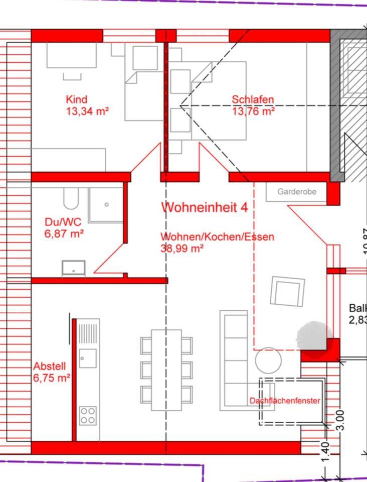 Maisonette Wohnung Neubau